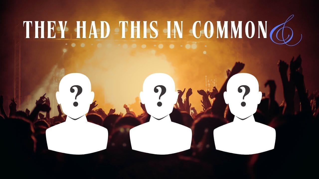 These 3 Extraordinary Music Stars Had 2 Things In Common