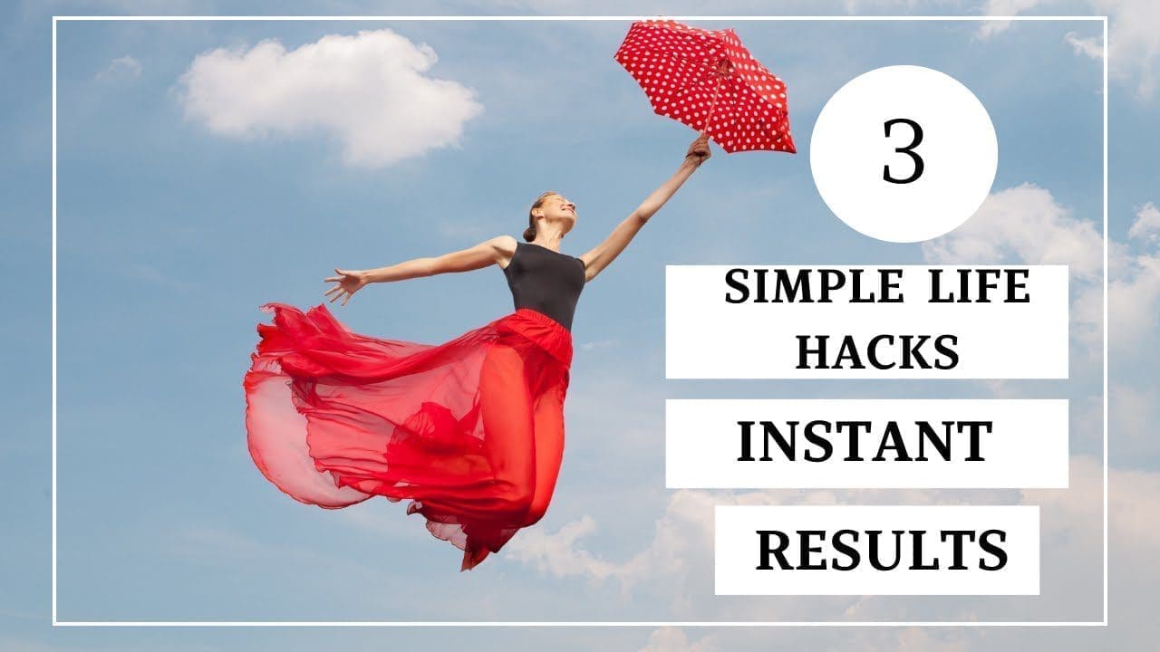 3 Instant Self Improvement Hacks Your Personal Cheat Codes!